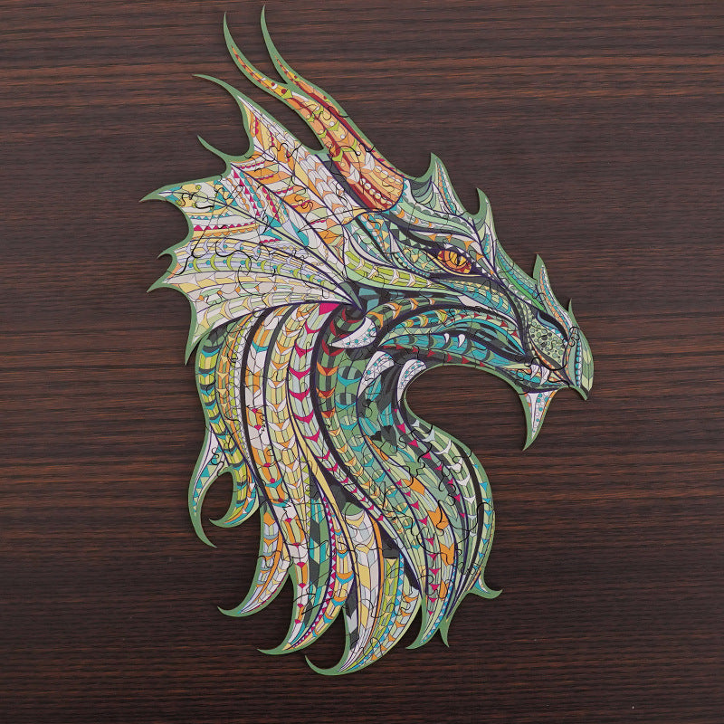 DIY Wooden Puzzles Animal Shaped The Best Christmas Gift Wooden Puzzles - Cindi Book