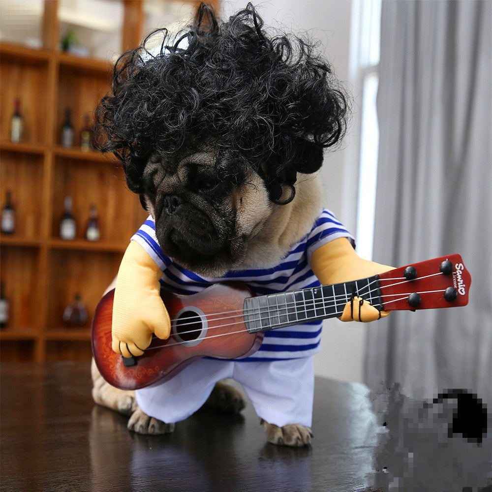 Pet dog guitarist dress - Cindi Book