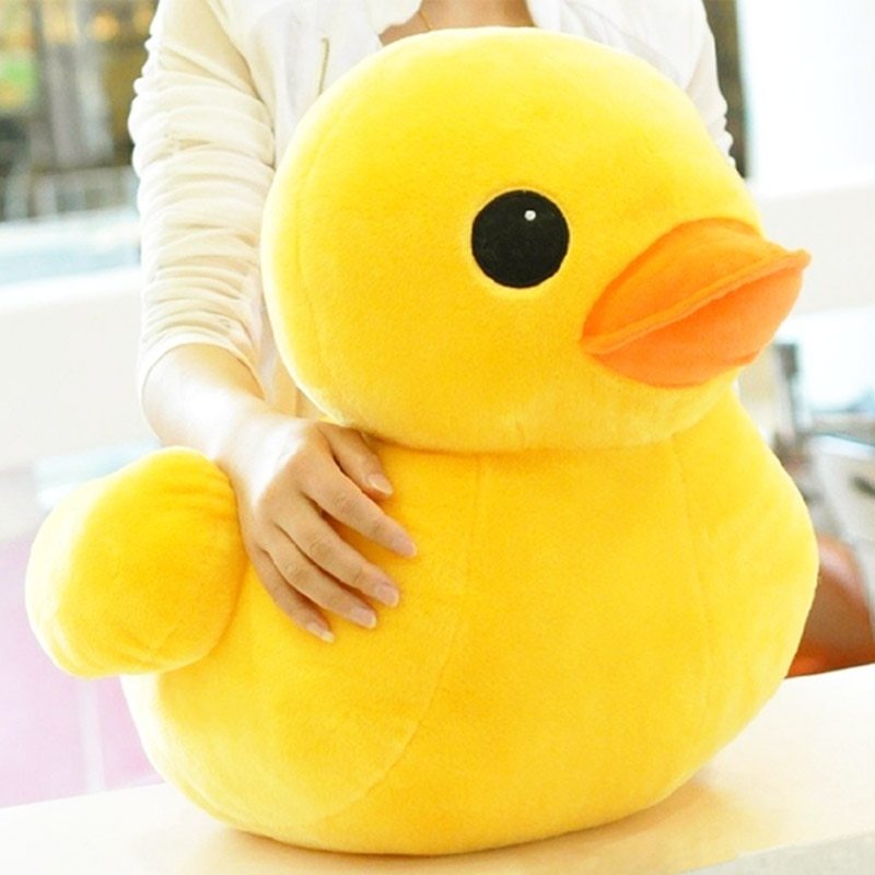 Small yellow duck plush toy - Cindi Book