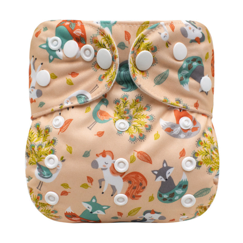 Baby Washable Diaper Pants Leakproof Baby Cloth Pocket - Cindi Book