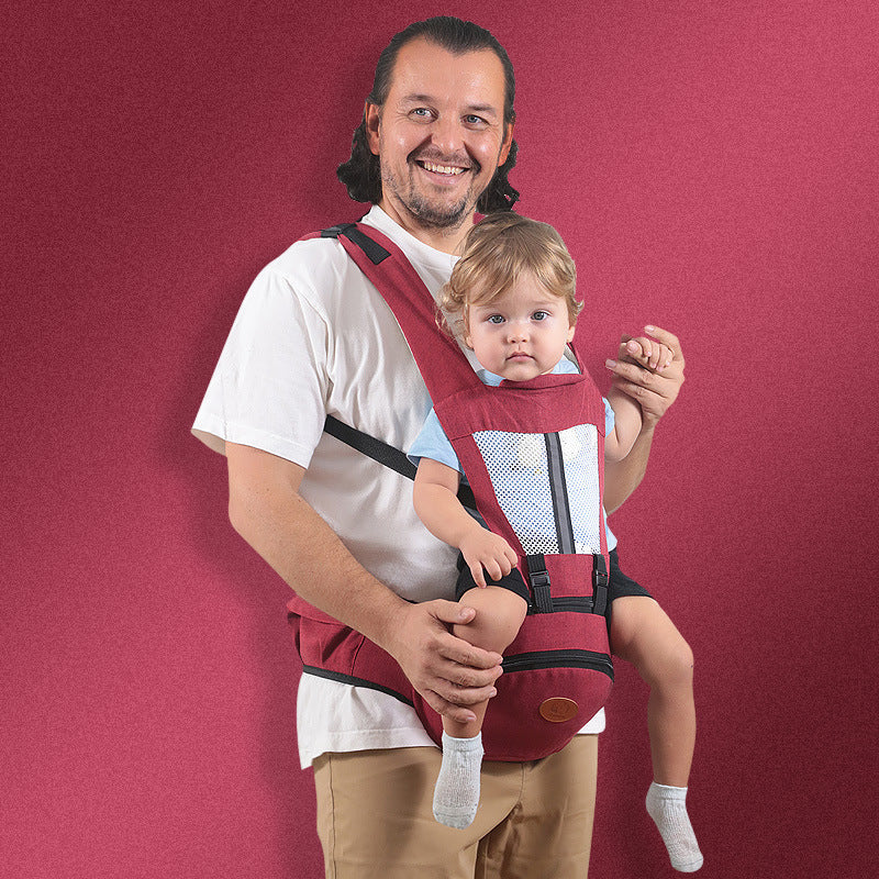 Baby Hip Seat Carrier Baby Waist Stool for Kids Infant Toddler with Adjustable Strap Buckle Pocket Soft Inner Huge Storage Ergonomic Baby Carrier Infa