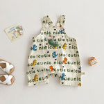 Cartoon Vest Baby Full Printing Suspender Pants Fashion - Cindi Book