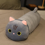 Large Size Cartoon Cat Plush Toys Stuffed Cloth Doll Long Animal Pillow Cushion - Cindi Book