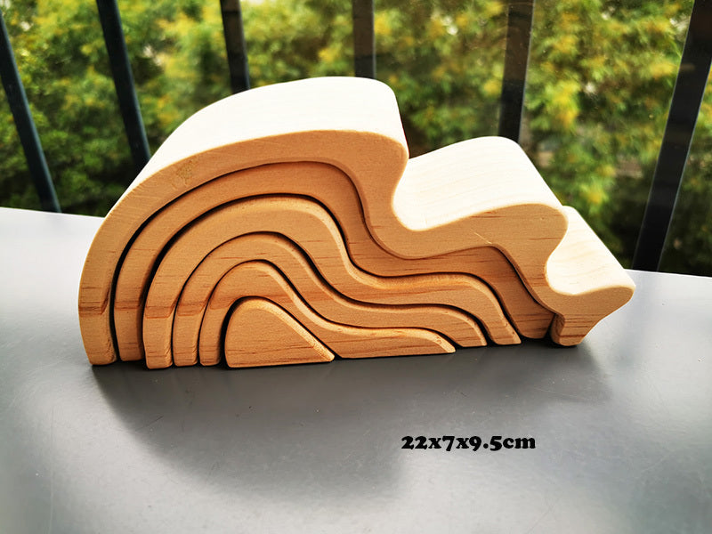 Early education stacking high blocks - Cindi Book