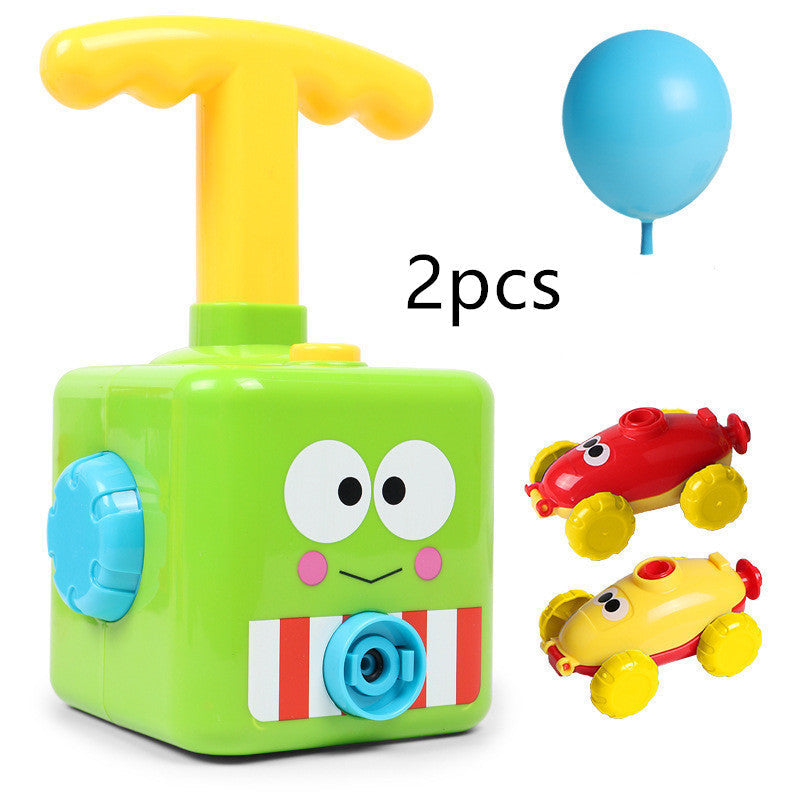 Power Balloon Launch Tower Toy Puzzle  Education Inertia Air Power Balloon Car Science Experimen Toy For Children Gift - Cindi Book