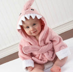 Cartoon Cute Animal Modeling Baby Bath Towels Baby Bathrobes Cotton Children's Bathrobes Baby Hooded - Cindi Book