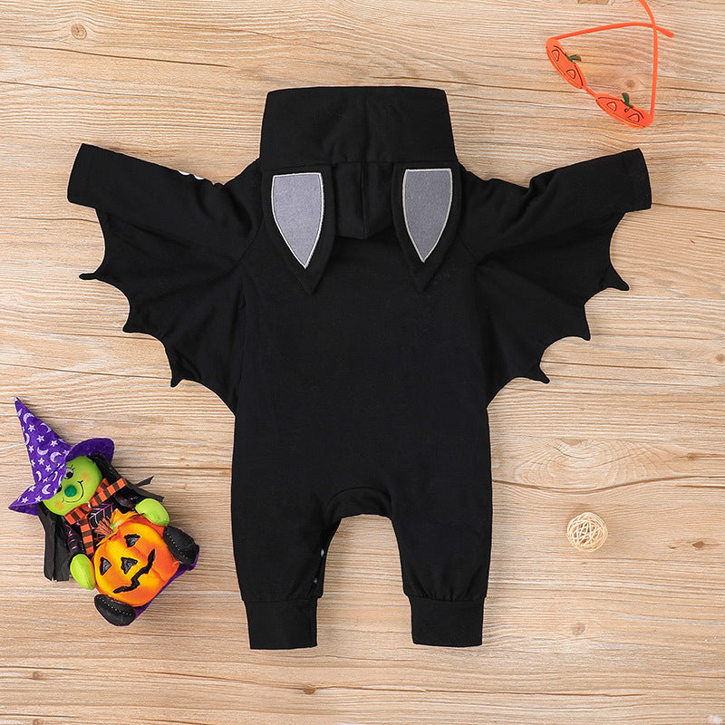 Halloween Bat One-piece Baby Baby Rompers Suit - Cindi Book