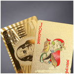 Waterproof gold foil playing CARDS - Cindi Book