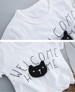 Chirdren Tshirt Suit - Cindi Book