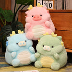 Cute Dragon Pig Doll Plush Toy Sleeping Pillow - Cindi Book