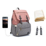 LEQUEEN Multifunctional Large Capacity Mummy Bag - Cindi Book