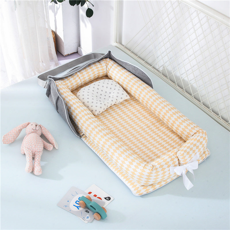 Cotton Portable Baby Crib Newborn Foldable - Cindi Book