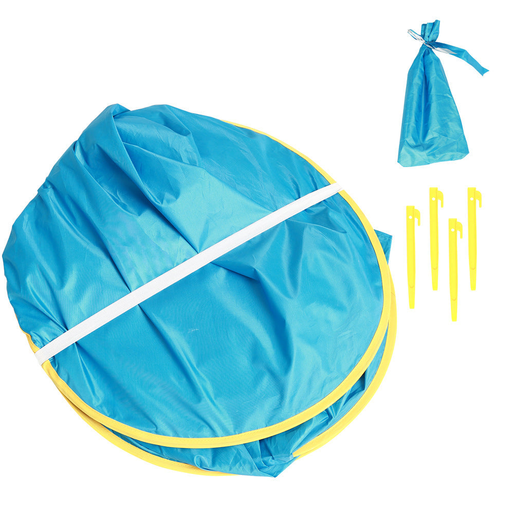 Baby Beach Tent Kids Outdoor Camping Easy Fold Up Waterproof  Up Sun Awning Tent UV-protecting - Cindi Book
