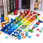 Children 3D Alphabet Number Puzzle Baby Colorful Geometric Digital Letter Educational Toy - Cindi Book