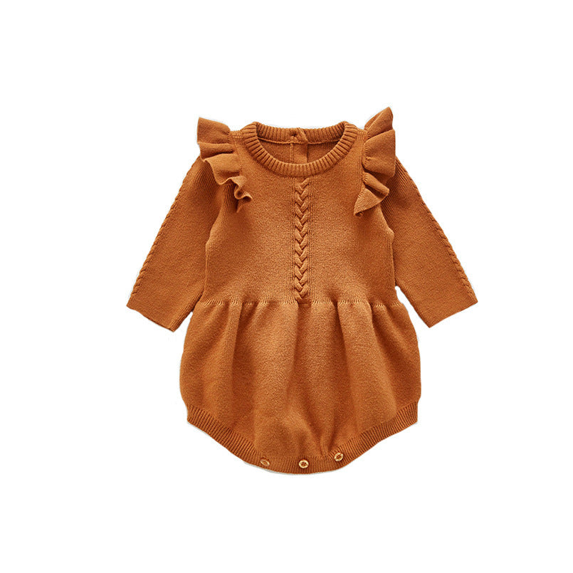 Long-sleeved romper for newborn baby - Cindi Book