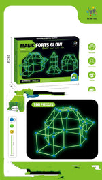 Fort Building Kit Construction Blocks Set Kids Toy Tents Fortress Builder Castles Tunnels Diy 3d Play House For Children Gift - Cindi Book