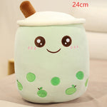 Cute Fruit Drink Plush Stuffed Soft Strawberry Milk Tea Plush Boba Tea Cup Toy Bubble Tea Pillow Cushion Kids Gift - Cindi Book
