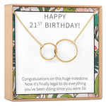 21st Birthday Necklace