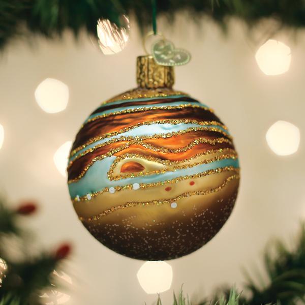 Old World Christmas Jupiter Ornament - hand-blown glass Christmas tree ornament