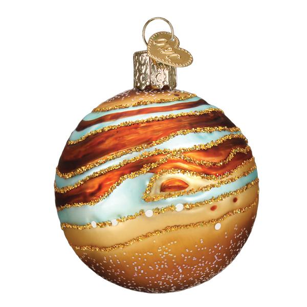 Old World Christmas Jupiter Ornament - hand-blown glass Christmas tree ornament (view 3)