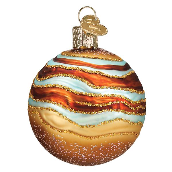 Old World Christmas Jupiter Ornament - hand-blown glass Christmas tree ornament (view 5)