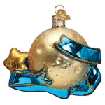Old World Christmas Love You To The Moon & Back Ornament - hand-blown glass Christmas tree ornament (view 4)