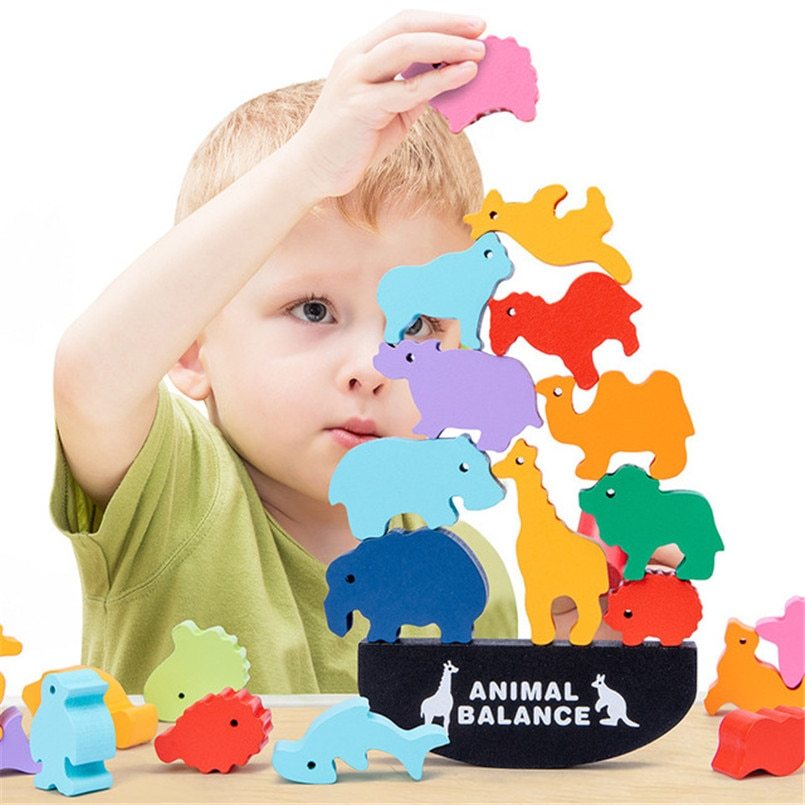 Animal balance building blocks - Cindi Book
