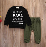 spring and summer new ins boys suit letters male baby in the children's suit Amazon explosion models - Cindi Book