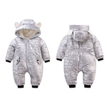 Newborn baby baby one-piece thick cotton romper - Cindi Book