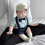 Children's Suit Summer Short-sleeved Overalls - Cindi Book
