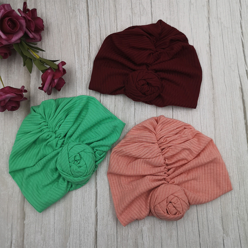 Bohemian baby cap - Cindi Book