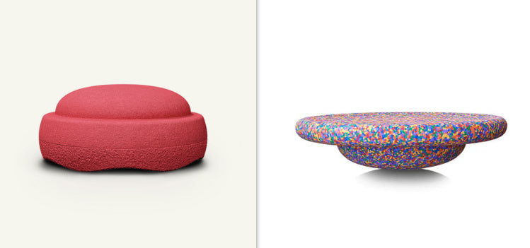 Round Rainbow Stepping Stone Sensory Toy - Cindi Book