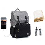 LEQUEEN Multifunctional Large Capacity Mummy Bag - Cindi Book