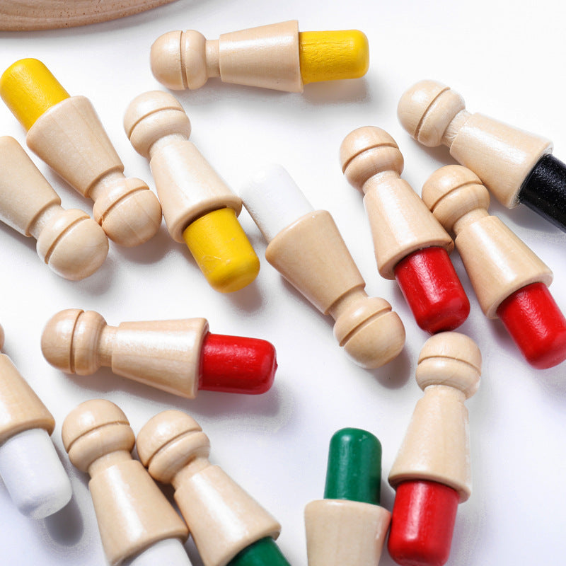 Children's Wooden Educational Toys Memory Chess Kids Early Education Toys