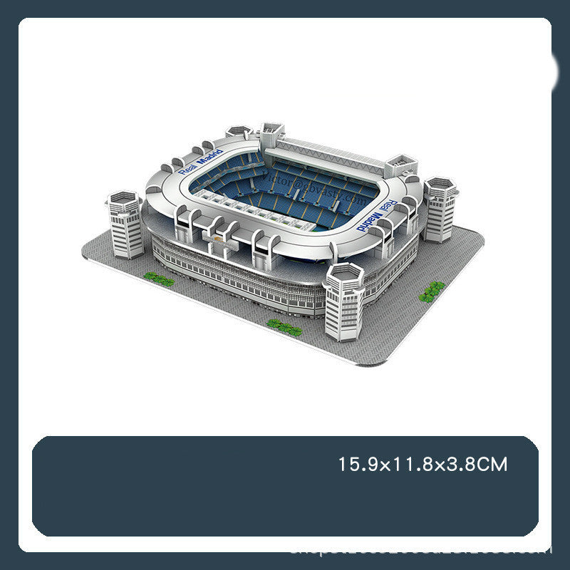 3D Puzzle Football Field Model - Cindi Book