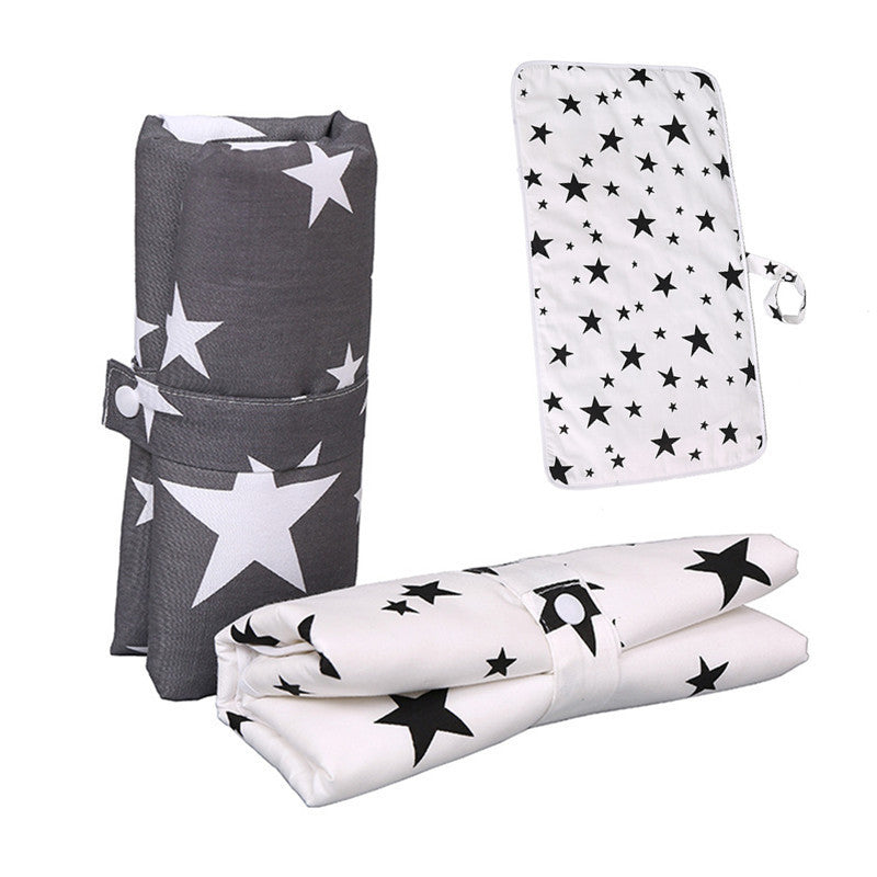 Baby cotton portable diaper changing pad - Cindi Book