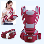 Ergonomic Baby Carrier Infant Baby Hipseat Carrier 3 In 1 Front Facing Ergonomic Kangaroo Baby Wrap Sling - Cindi Book