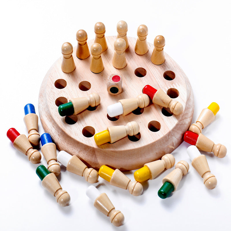 Children's Wooden Educational Toys Memory Chess Kids Early Education Toys