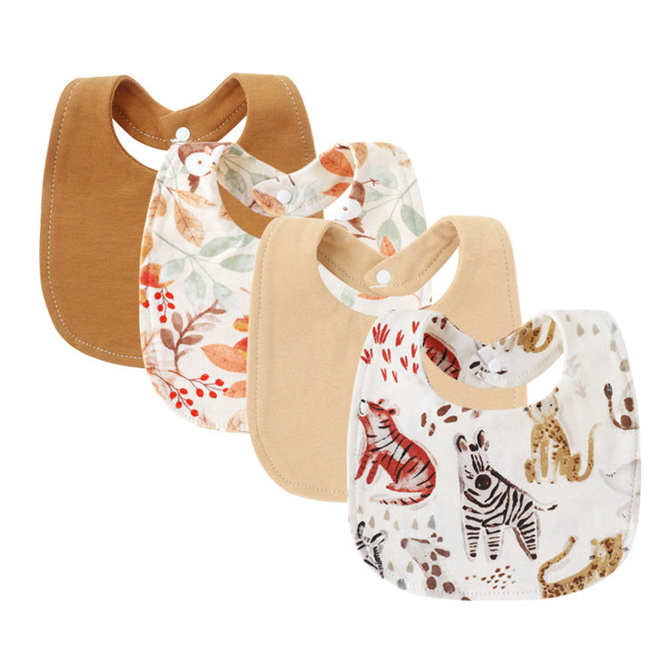 Baby And Infant Bibs Made Of Pure Cotton - Cindi Book