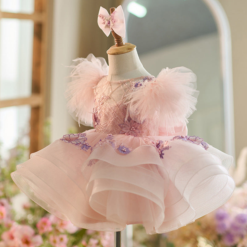European And American Girls Umbrella Princess Dress - Cindi Book