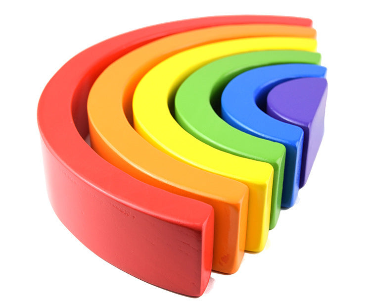 Arch bridge semicircle building blocks children toys - Cindi Book