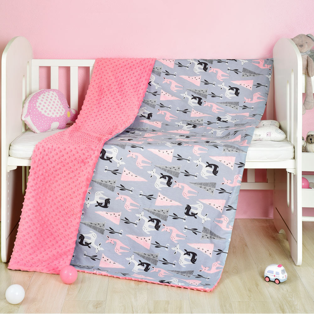 Cotton cartoon baby blanket, baby comfort peas blanket - Cindi Book