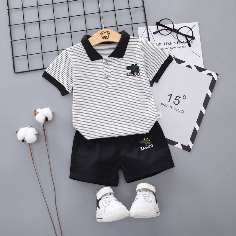 Boys short sleeve suit - Cindi Book