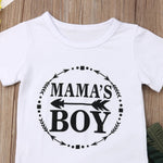 Summer  Boy Clothes Cotton T-Shirt Pants - Cindi Book