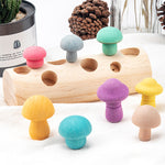 Simulation Mushroom Picking Game Wooden Toys - Cindi Book