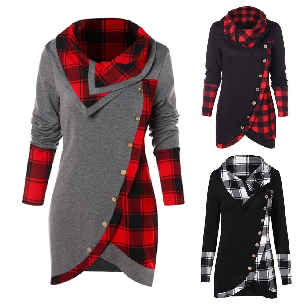 European And American Hot New High-neck Tops - Cindi Book