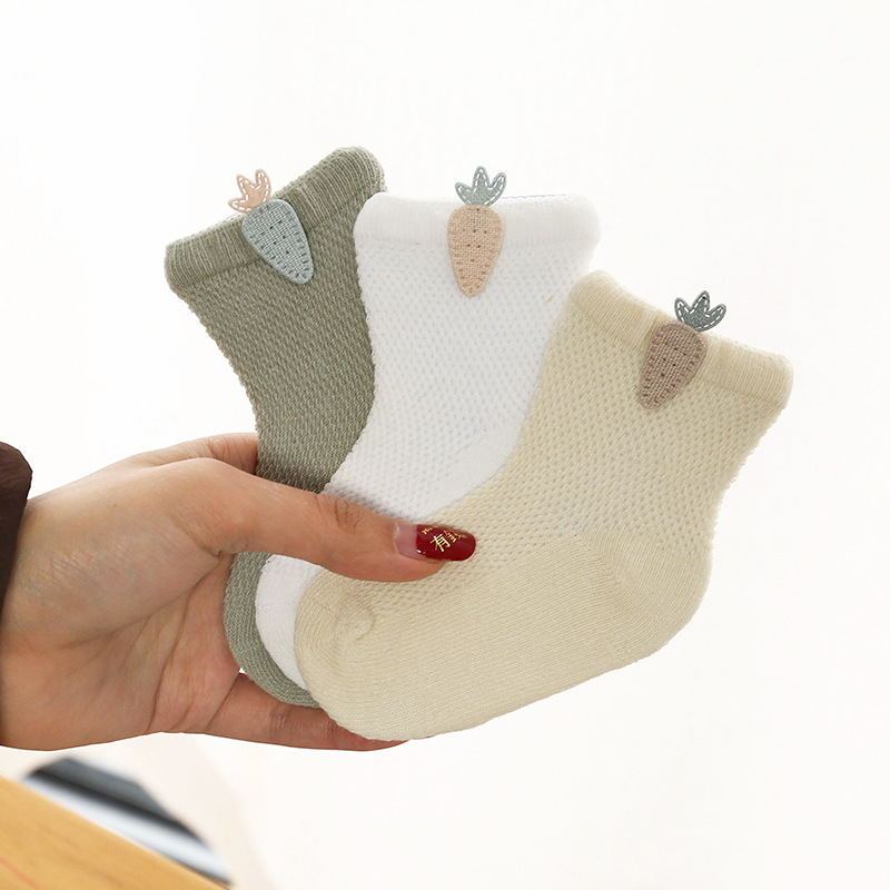 Thin cotton baby socks - Cindi Book