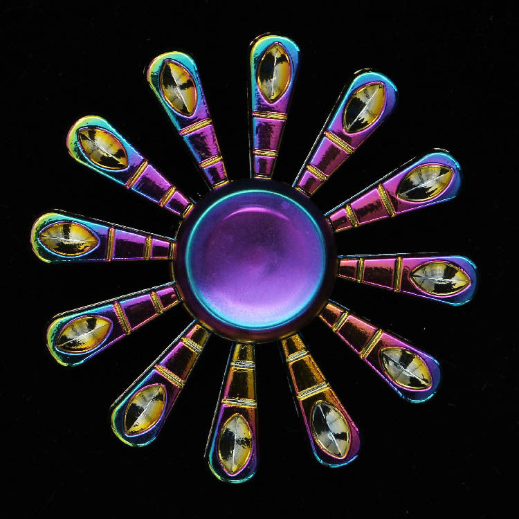 Zinc Alloy Electroplating Colorful Fingertip Top - Cindi Book