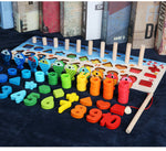 Children 3D Alphabet Number Puzzle Baby Colorful Geometric Digital Letter Educational Toy - Cindi Book