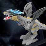 Walking Dragon Toy Fire Breathing Water Spray Dinosaur - Cindi Book